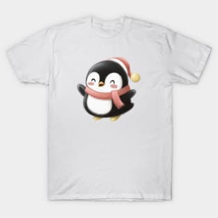 Cute Penguin Drawing T-Shirt